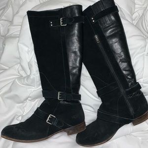 Black UGG boots tall size 10